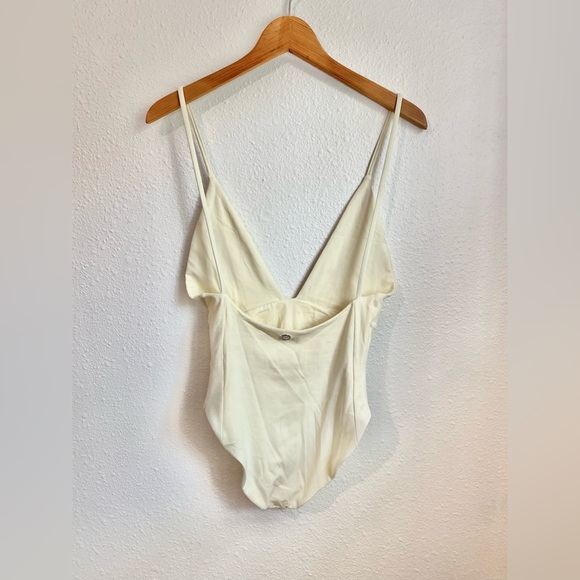 Lee Merritt Swimsuit One Piece Bone Color - Picture 3 of 5